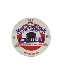 Σφαιρίδια για Αεροβόλα Marksman 4,5mm Στρογγυλά σε Μεταλλικό Κουτί των 500