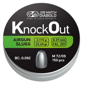 ΒΛΗΜΑΤΑ JSB KO Slug .25, 6.35mm