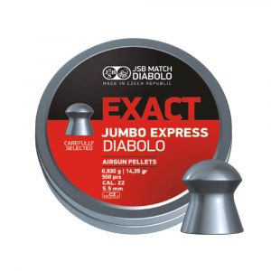 ΒΛΗΜΑΤΑ JSB EXACT JUMBO 5.52mm / 500, EXPRESS, (0.93gr / 14.35g)