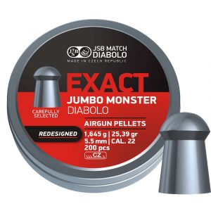 ΒΛΗΜΑΤΑ JSB EXACT JUMBO Monster 5.52mm / 200, (1.645gr / 25.4grains ), Redesigned