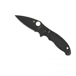 Μαχαίρι Spyderco Manix™ 2 G-10 Black / Black Blade