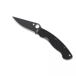 Σουγιάς Spyderco Military™ Model G-10 Μαύρη λαβή / Μαύρη λάμα