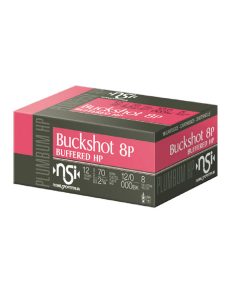Κυνηγετικά Φυσίγγια Nobel Sport NSI Buffered Buckshot 8P HP