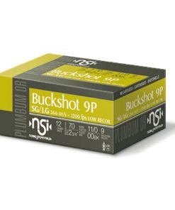 Κυνηγετικά Φυσίγγια Nobel Sport NSI Buckshot SG/LG 9P