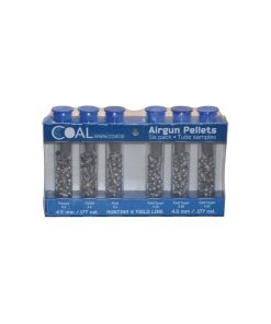 Σφαιρίδια για Αεροβόλα Διάβολο Coal 6 – Pack Tube Hunting & Field
