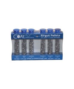 Σφαιρίδια για Αεροβόλα Διάβολο Coal 6 – Pack Tube Sporting & Competition