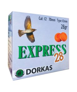 Κυνηγετικά φυσίγγια Dorkas Express 28