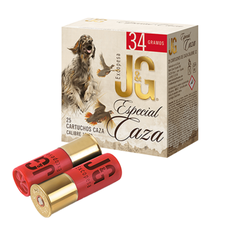 Κυνηγετικά φυσίγγια J&G Especial CAZA 34gr