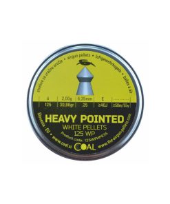 Σφαιρίδια για Αεροβόλα Coal Διάβολο 125WP Heavy Pointed