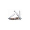 Σουγιάς Remington Medium Stockman Insignia Edition™ – Medium Stockman-Burl Wood Λάμες Τύπου Clip Point – Spay Point and Sheepsfoot