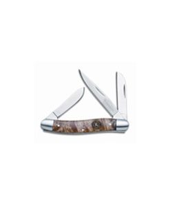 Σουγιάς Remington Medium Stockman Insignia Edition™ – Medium Stockman-Burl Wood Λάμες Τύπου Clip Point – Spay Point and Sheepsfoot