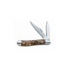 Σουγιάς Remington Medium Stockman Insignia Edition™ – Peanut Burl Wood Λάμες Τύπου Clip Point και Pen