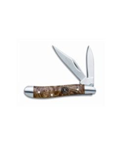 Σουγιάς Remington Medium Stockman Insignia Edition™ – Peanut Burl Wood Λάμες Τύπου Clip Point και Pen