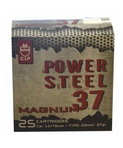 Κυνηγετικά Φυσίγγια Power Steel 37 Cal 12 Magnum