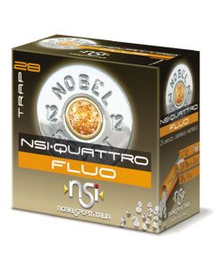 Σκοπευτικά Φυσίγγια Nobel Sport NSI Quattro Fluo Trap 28gr
