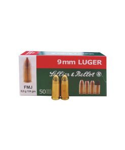 Σφαίρες για Πιστόλια Sellier & Bellot 9mm Luger 7,5 g