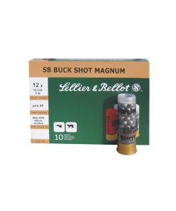 Κυνηγετικά Φυσίγγια Sellier & Bellot Buckshot Magnum Δράμια C12