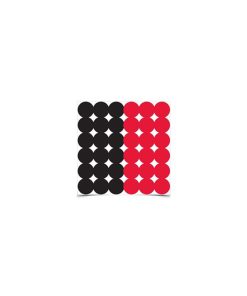 Στόχος Birchwood Casey Dirty Bird® 1 Red/Black Repair Pasters