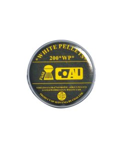 Σφαιρίδια για Αεροβόλα Coal White Pellets 200WP Στρογγυλά